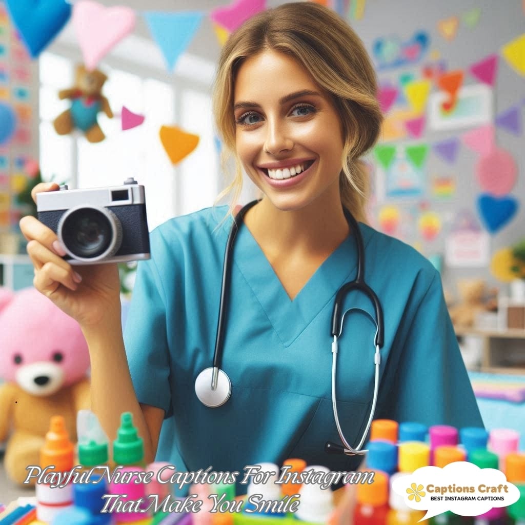 Playful Nurse Captions For Instagram That Make You Smile