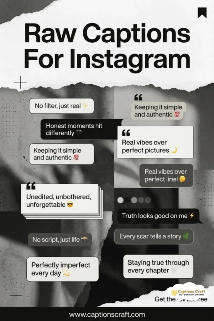 143+ Powerful Raw Captions For Instagram and Quotes to Boost Your Engagement