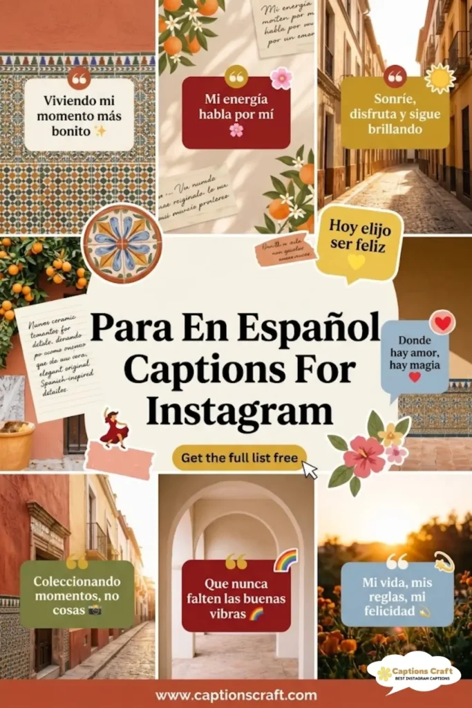 143+ Inspiring Para En Espa&ntilde;ol Captions For Instagram and Quotes to Shine Bright