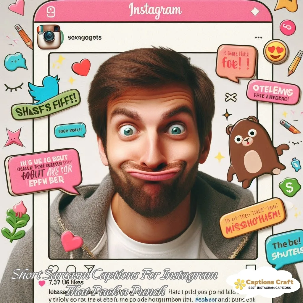 137+ Witty Sarcasm Captions For Instagram That Will Make You Smile and Think Quotes