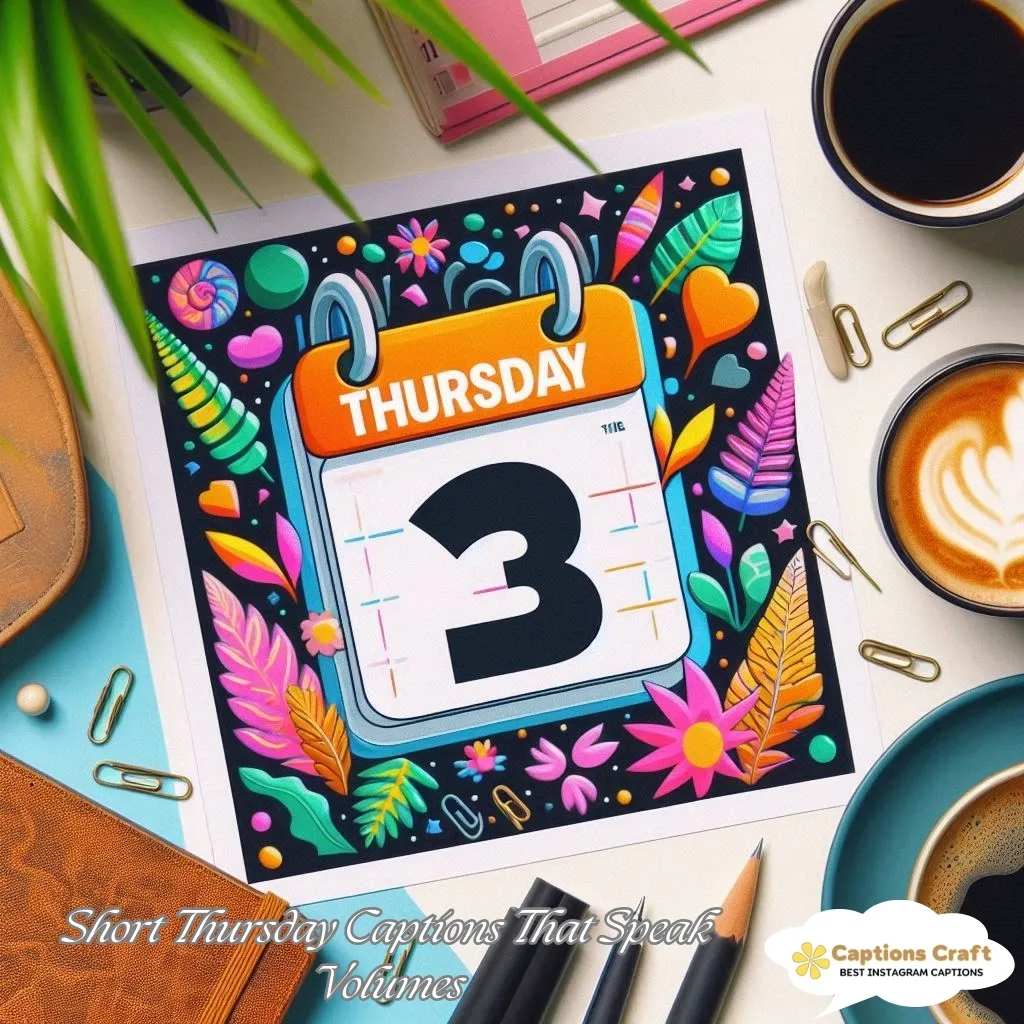 129+ Inspiring Thursday Captions For Instagram and Quotes to Brighten Your Day
