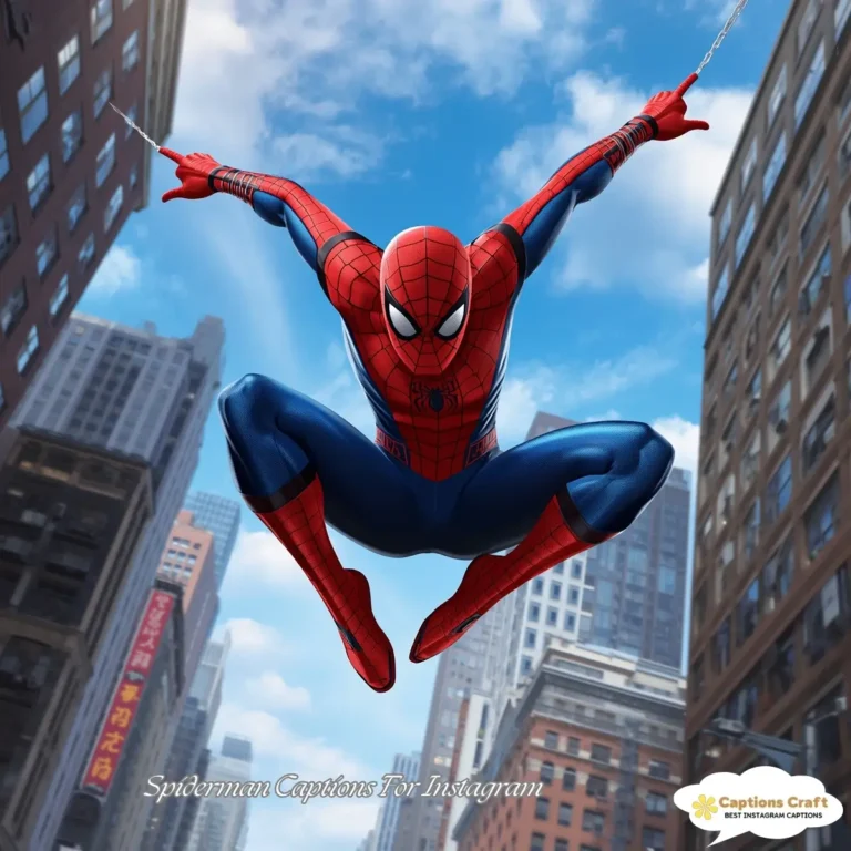 Spiderman Captions For Instagram
