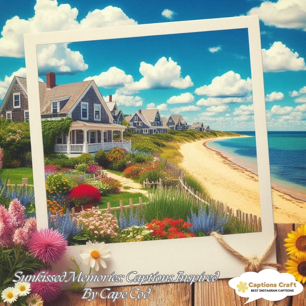 Sunkissed Memories Captions Inspired By Cape Cod