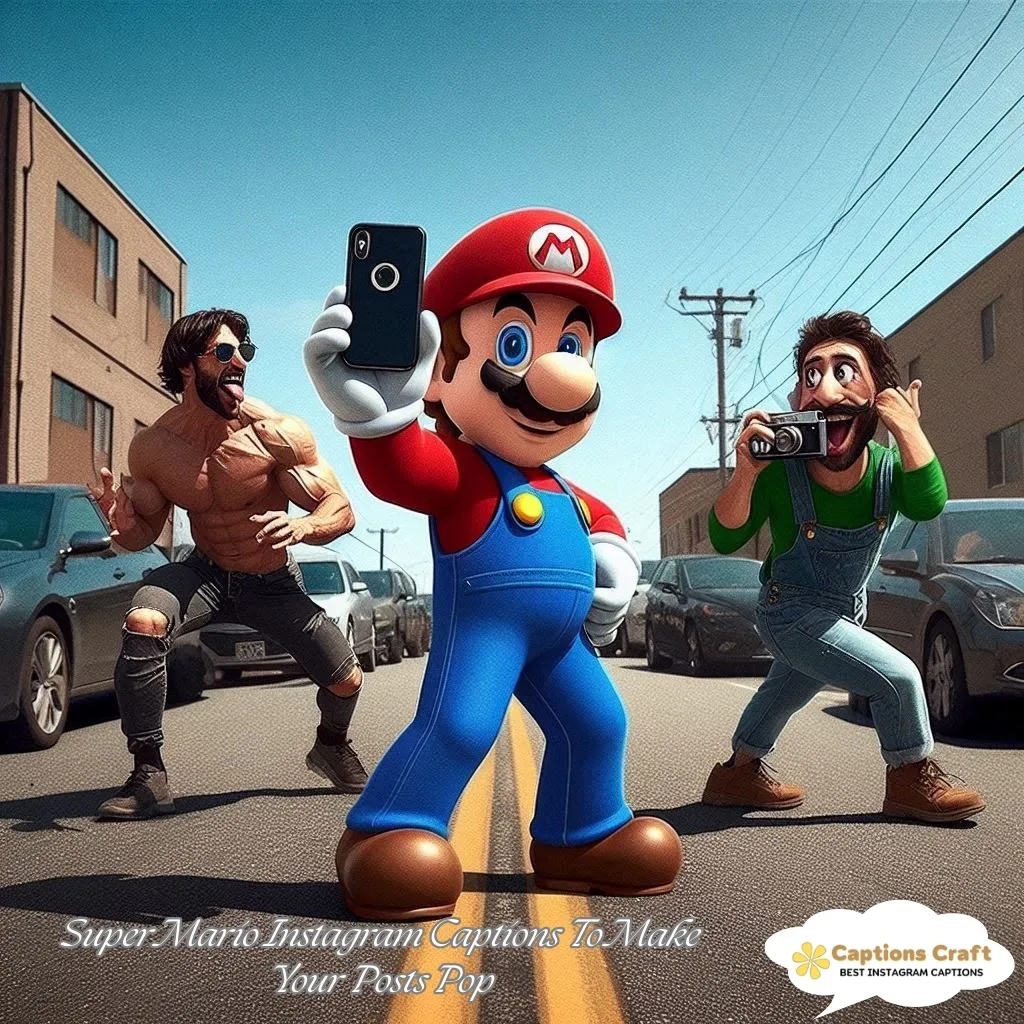 139+ Unforgettable Super Mario Captions For Instagram and Quotes That Inspire Fun