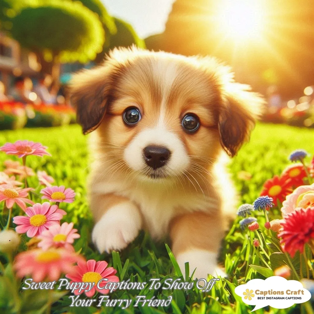 123+ Irresistible Puppy Captions For Instagram and Quotes That Melt Hearts
