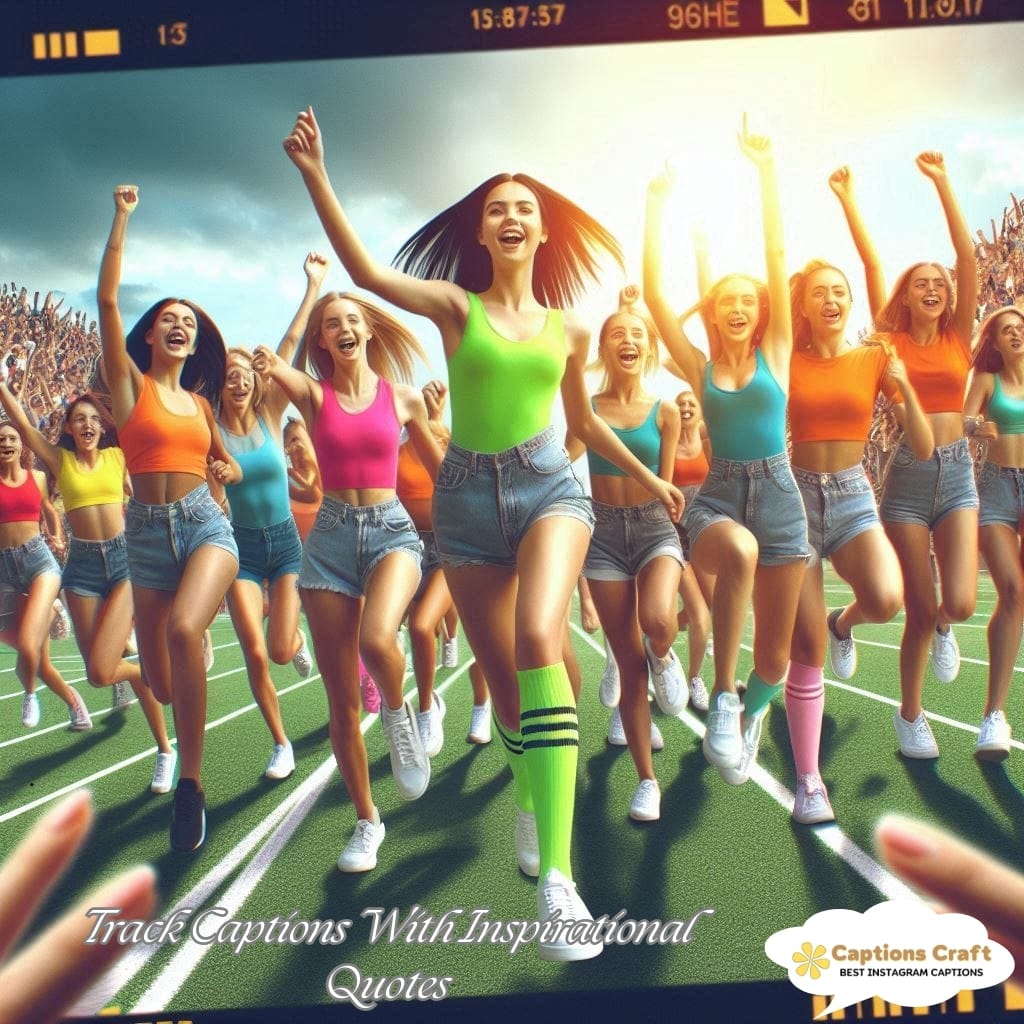 Track Captions With Inspirational Quotes