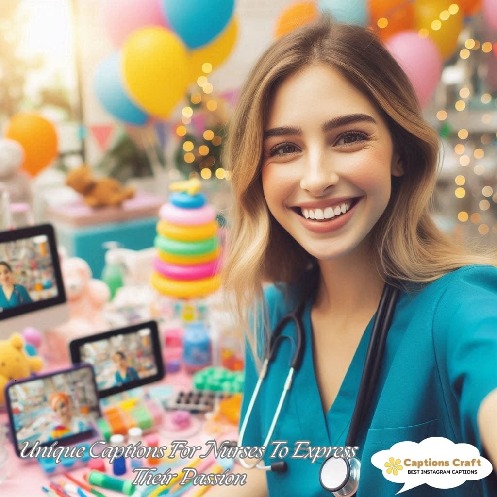 Unique Captions For Nurses To Express Their Passion