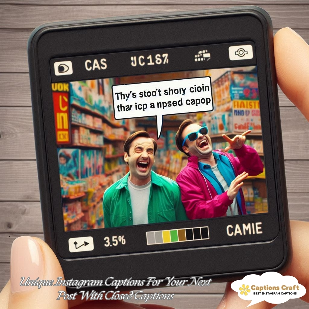 Unique Instagram Captions For Your Next Post With Closed Captions