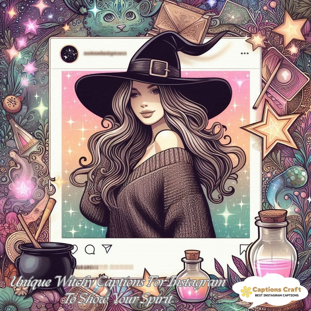 Unique Witchy Captions For Instagram To Show Your Spirit