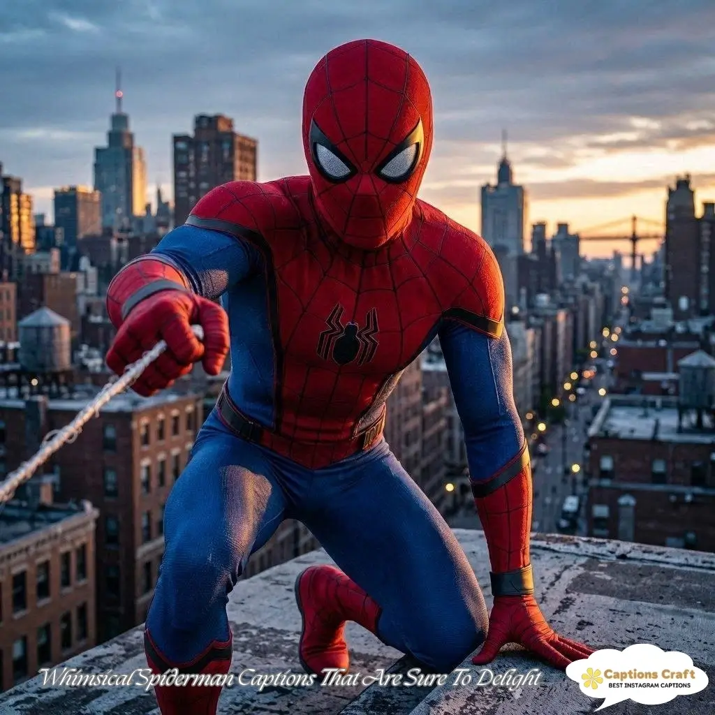 Web-Slinging Fun with 143+ Spiderman Captions For Instagram And Quotes You Can't Miss