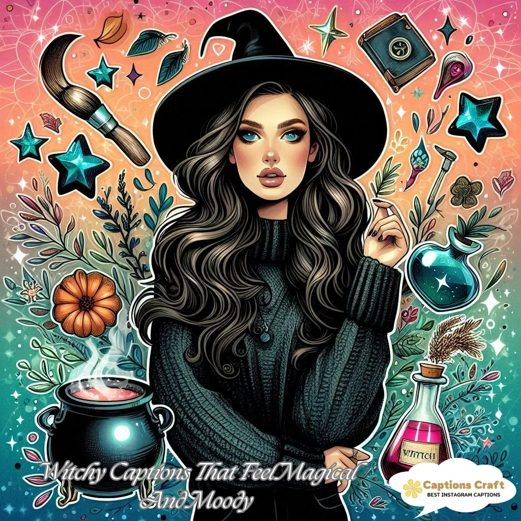Witchy Captions That Feel Magical And Moody