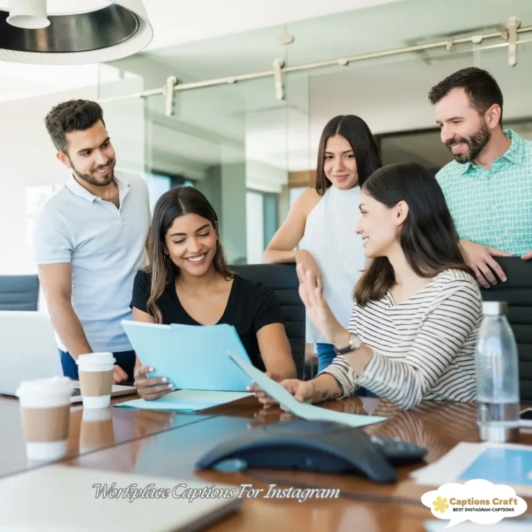 Workplace Captions For Instagram