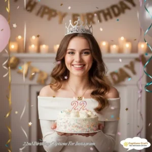 149+ Unforgettable 22nd Birthday Captions For Instagram and Quotes to Celebrate You