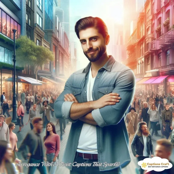 Arrogance With A Twist Captions That Sparkle