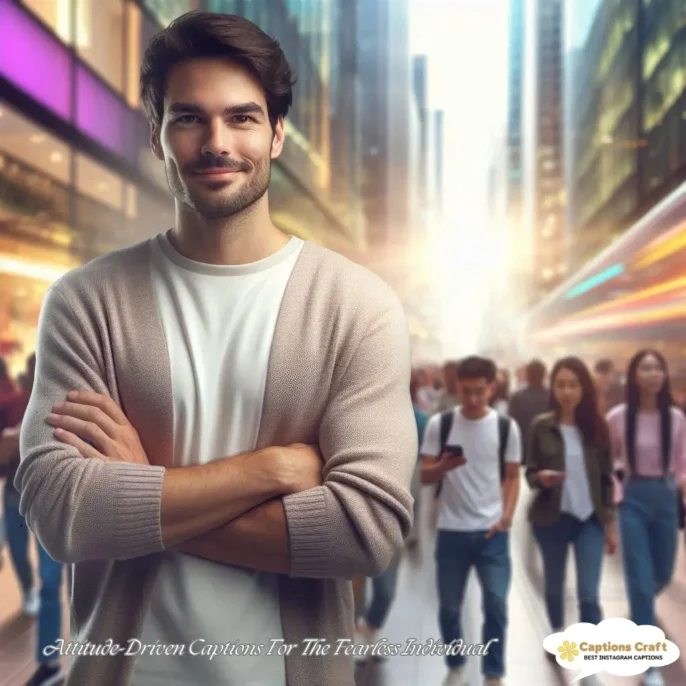 Attitude Driven Captions For The Fearless Individual