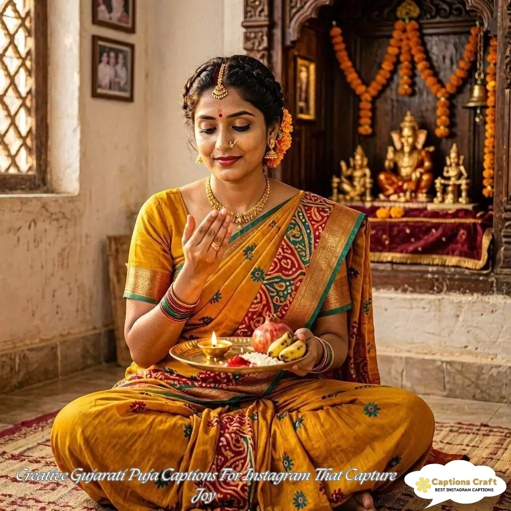 139+ Radiant Gujarati Puja Captions For Instagram to Celebrate Your Spirit