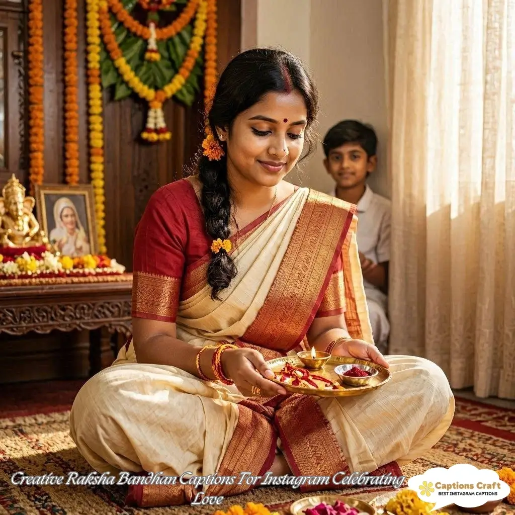 135+ Magical Raksha Bandhan Puja Captions For Instagram and Heartwarming Quotes