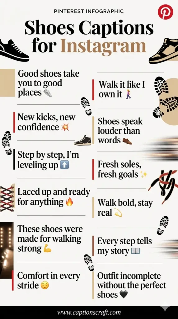 145+ Must-See Shoes Captions For Instagram and Quotes to Step Up Your Game