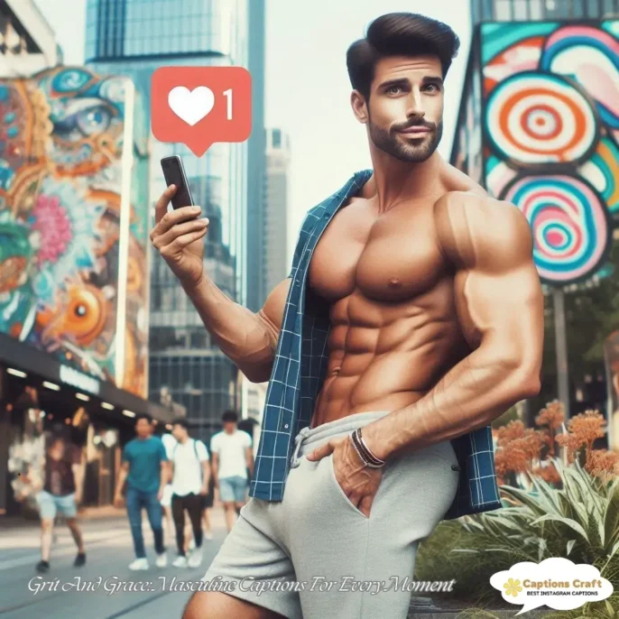 Grit And Grace Masculine Captions For Every Moment