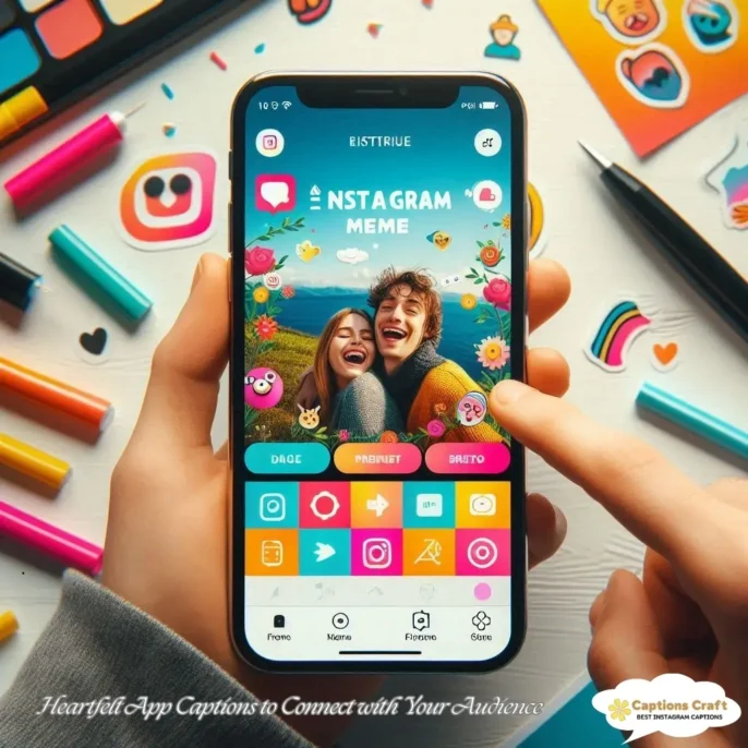 Heartfelt App Captions to Connect with Your Audience