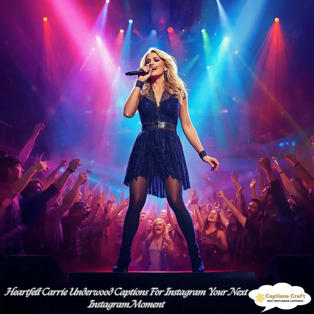 143+ Unforgettable Carrie Underwood Captions For Instagram And Quotes That Shine