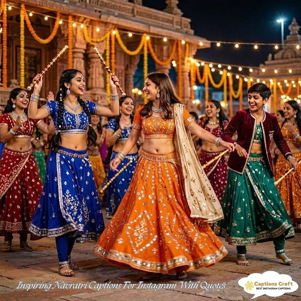 139+ Creative Navratri Captions For Instagram and Inspiring Quotes to Celebrate