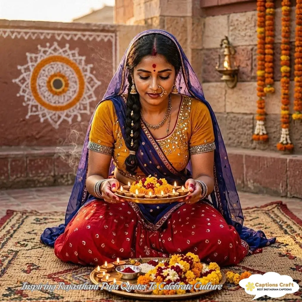 145+ Inspiring Rajasthani Puja Captions For Instagram and Quotes to Share Joy