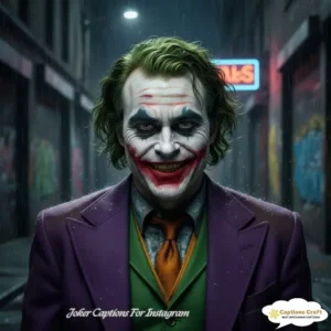 Joker Captions For Instagram