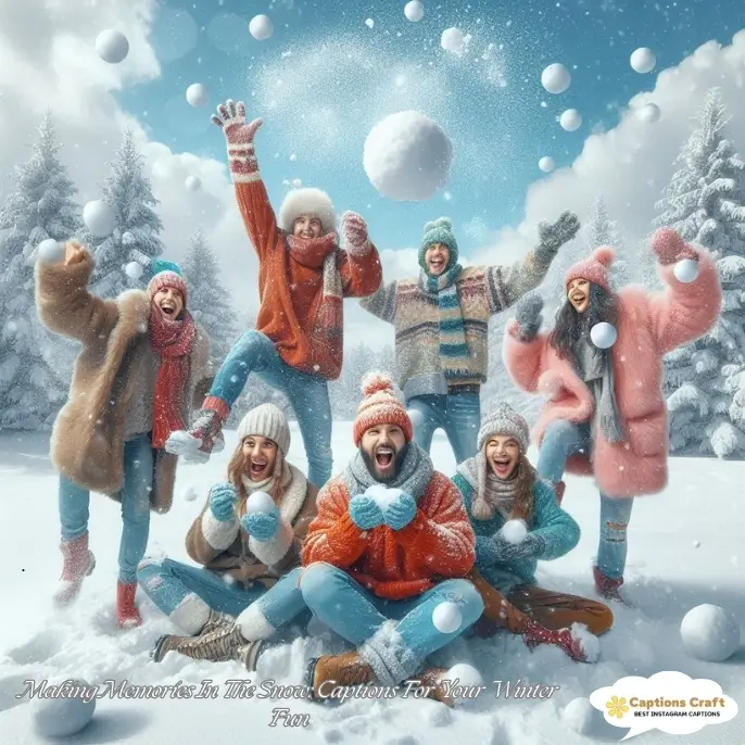 Making Memories In The Snow Captions For Your Winter Fun