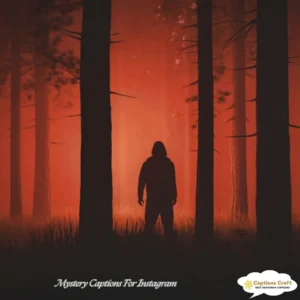 Mystery Captions For Instagram