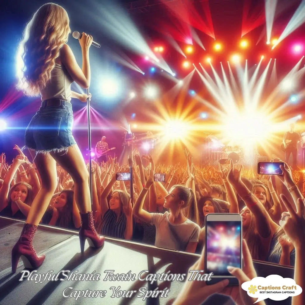 Playful Shania Twain Captions That Capture Your Spirit
