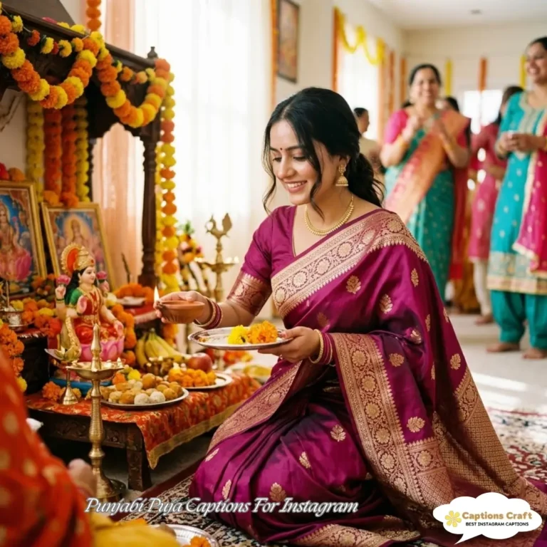 Punjabi Puja Captions For Instagram