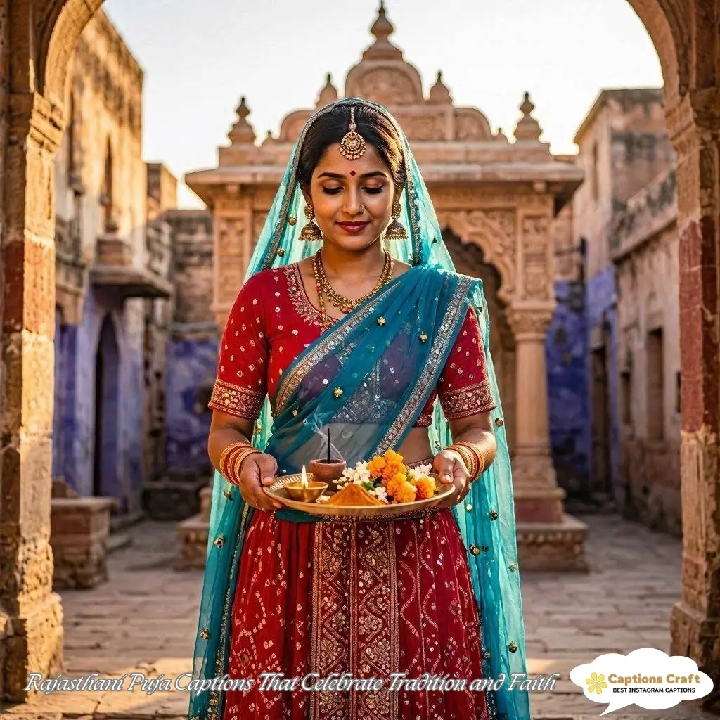 145+ Inspiring Rajasthani Puja Captions For Instagram and Quotes to Share Joy