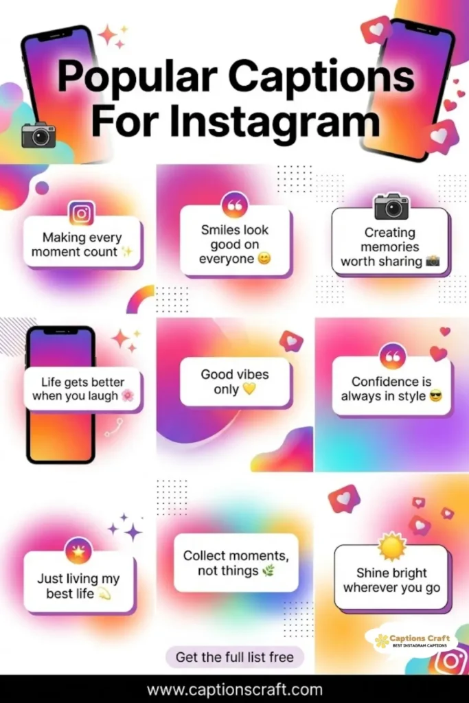 127+ Must-Have Popular Captions For Instagram and Quotes to Boost Your Engagement