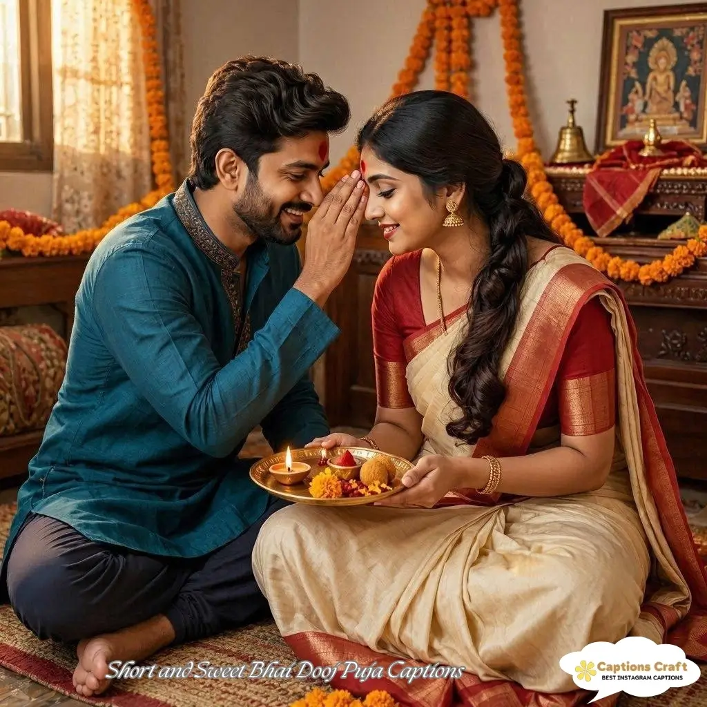 139+ Traditional Bhai Dooj Puja Captions For Instagram Moments