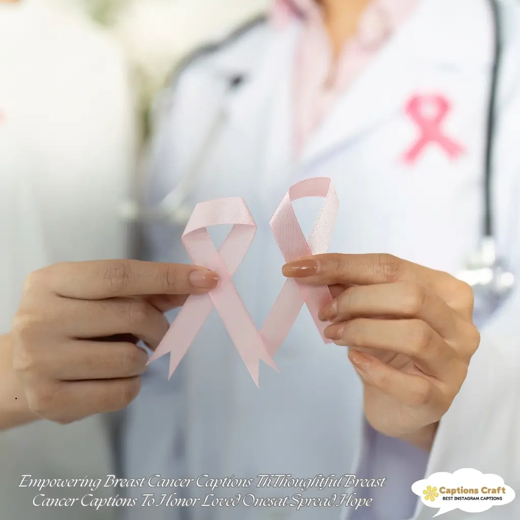 137+ Inspiring Breast Cancer Captions For Instagram and Quotes to Empower You