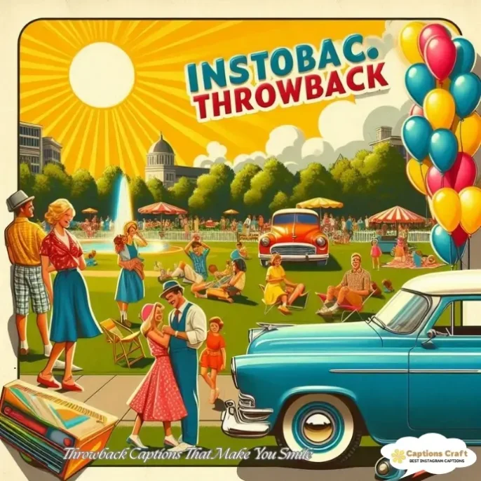Throwback Captions That Make You Smile