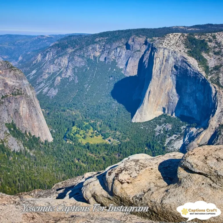 Yosemite Captions For Instagram