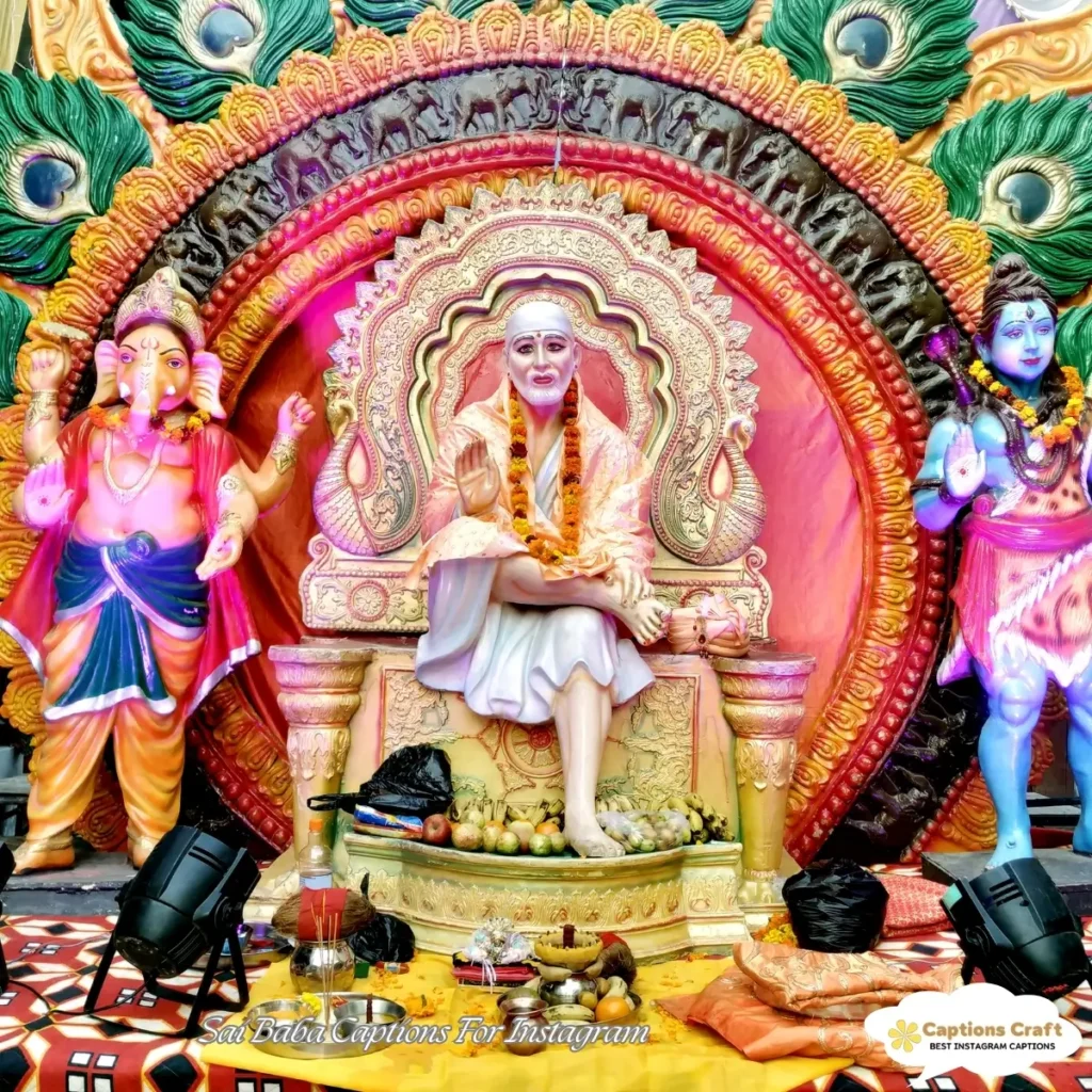 137+ Inspiring Sai Baba Captions For Instagram and Quotes That Ignite Faith