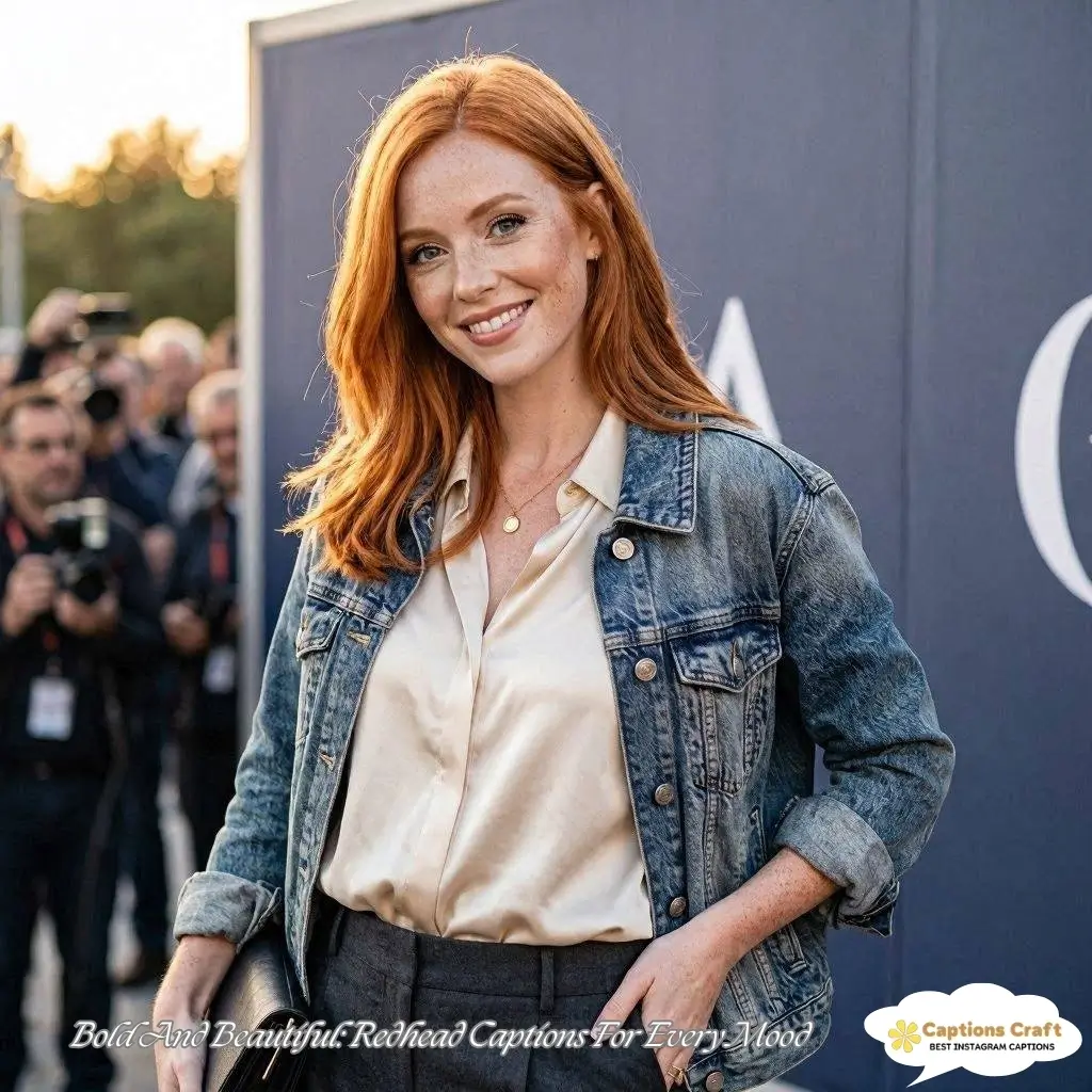 137+ Must-Have Redhead Captions For Instagram and Quotes to Stand Out Now