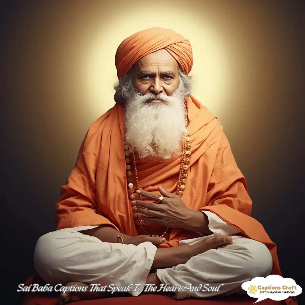 137+ Inspiring Sai Baba Captions For Instagram and Quotes That Ignite Faith