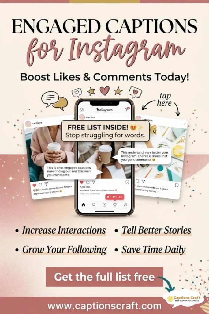 Craft Irresistible Engaged Captions for Instagram with 143+ Powerful Tips