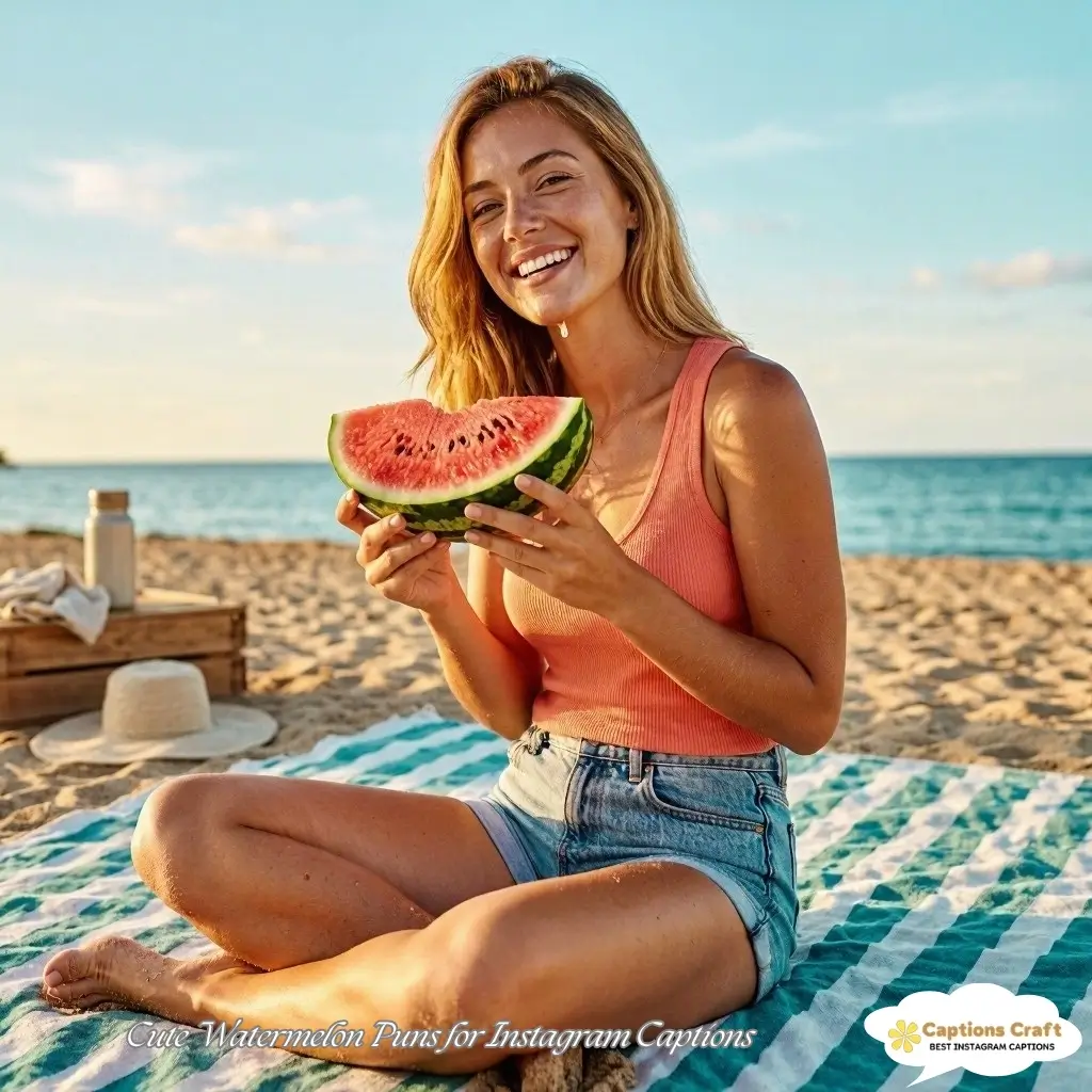 135+ Watermelon Captions For Instagram for Refreshing Summer Vibes