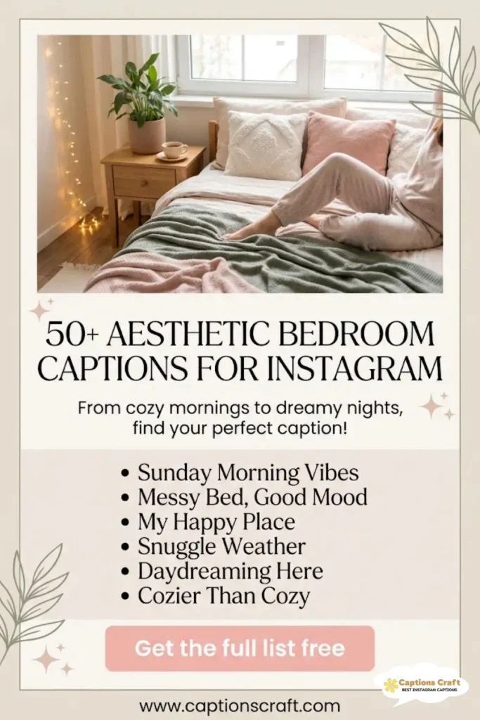 149+ Bedroom Captions For Instagram to Inspire Your Posts
