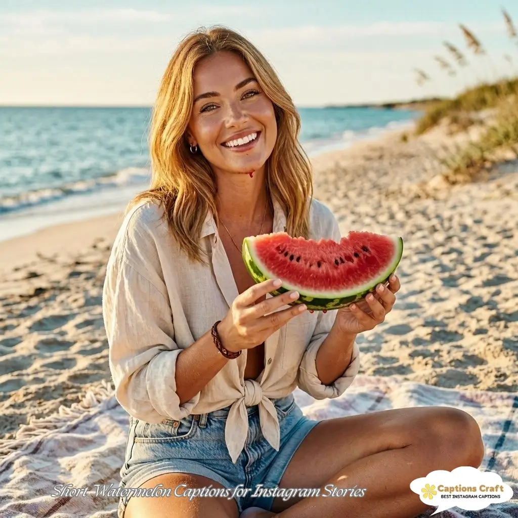 135+ Watermelon Captions For Instagram for Refreshing Summer Vibes