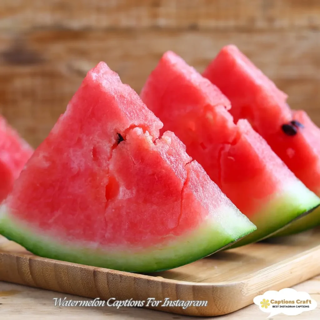 Watermelon Captions For Instagram