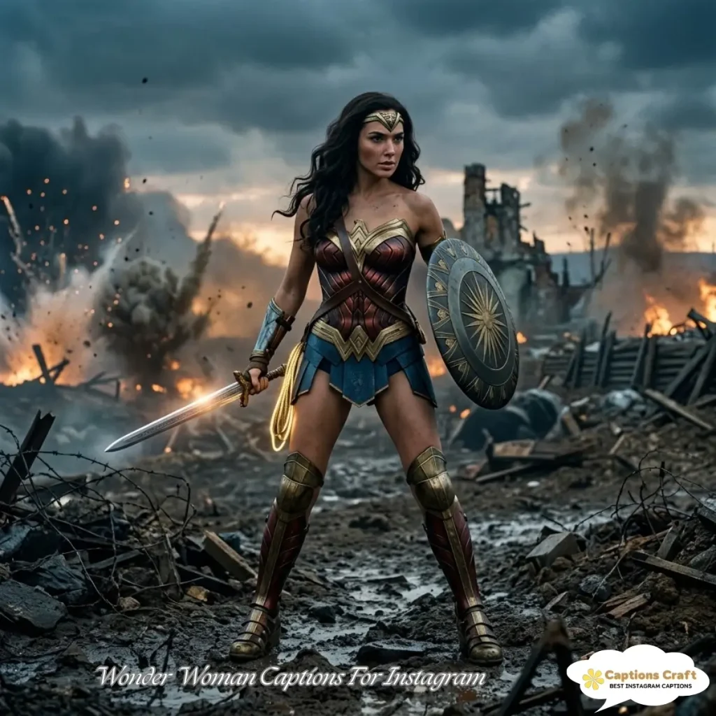 Wonder Woman Captions For Instagram
