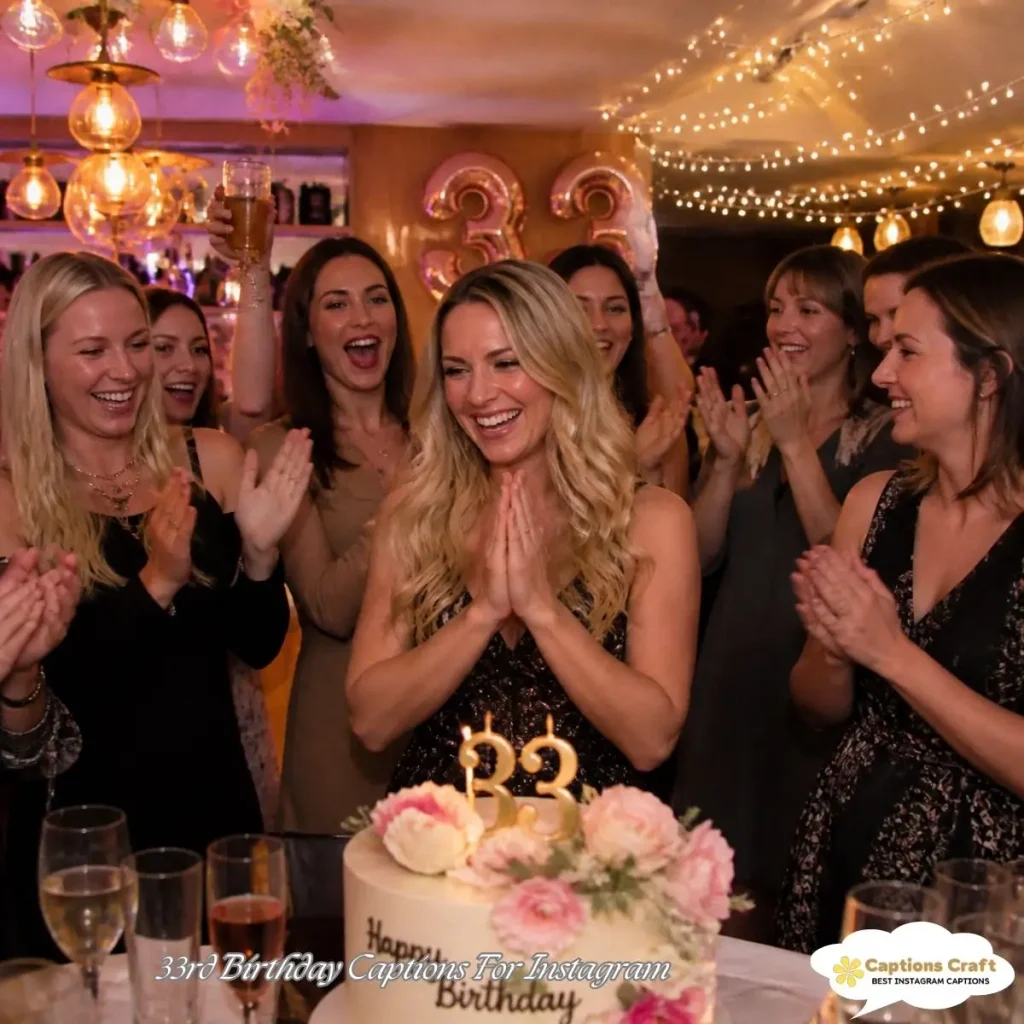33rd Birthday Captions For Instagram