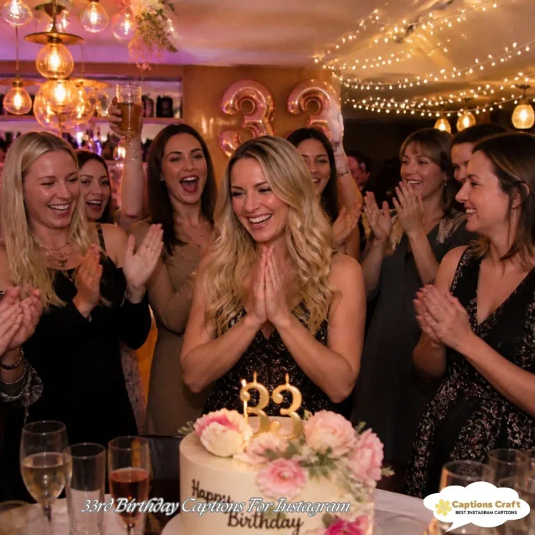 33rd Birthday Captions For Instagram